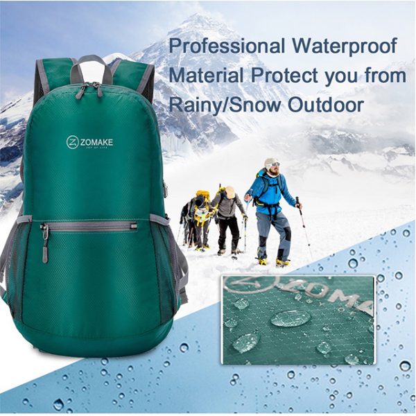 Samenhangend Monarch Mening Ultra lichtgewicht opvouwbare waterbestendige Rugzak - Daypack - 20 Liter  Compacte Backpack - LootSafe